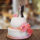 Торт «Букет невесты: розы»